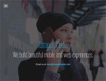 Tablet Screenshot of catapultmedia.com